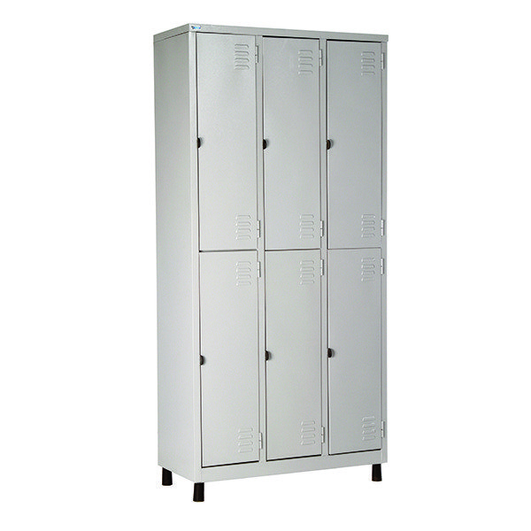 Roupeiros de Aço 6 portas grandes