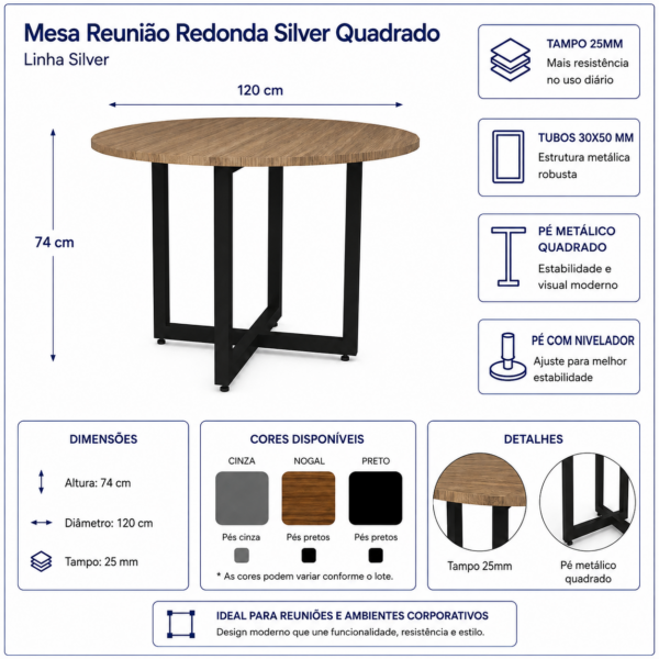 ficha redonda qd